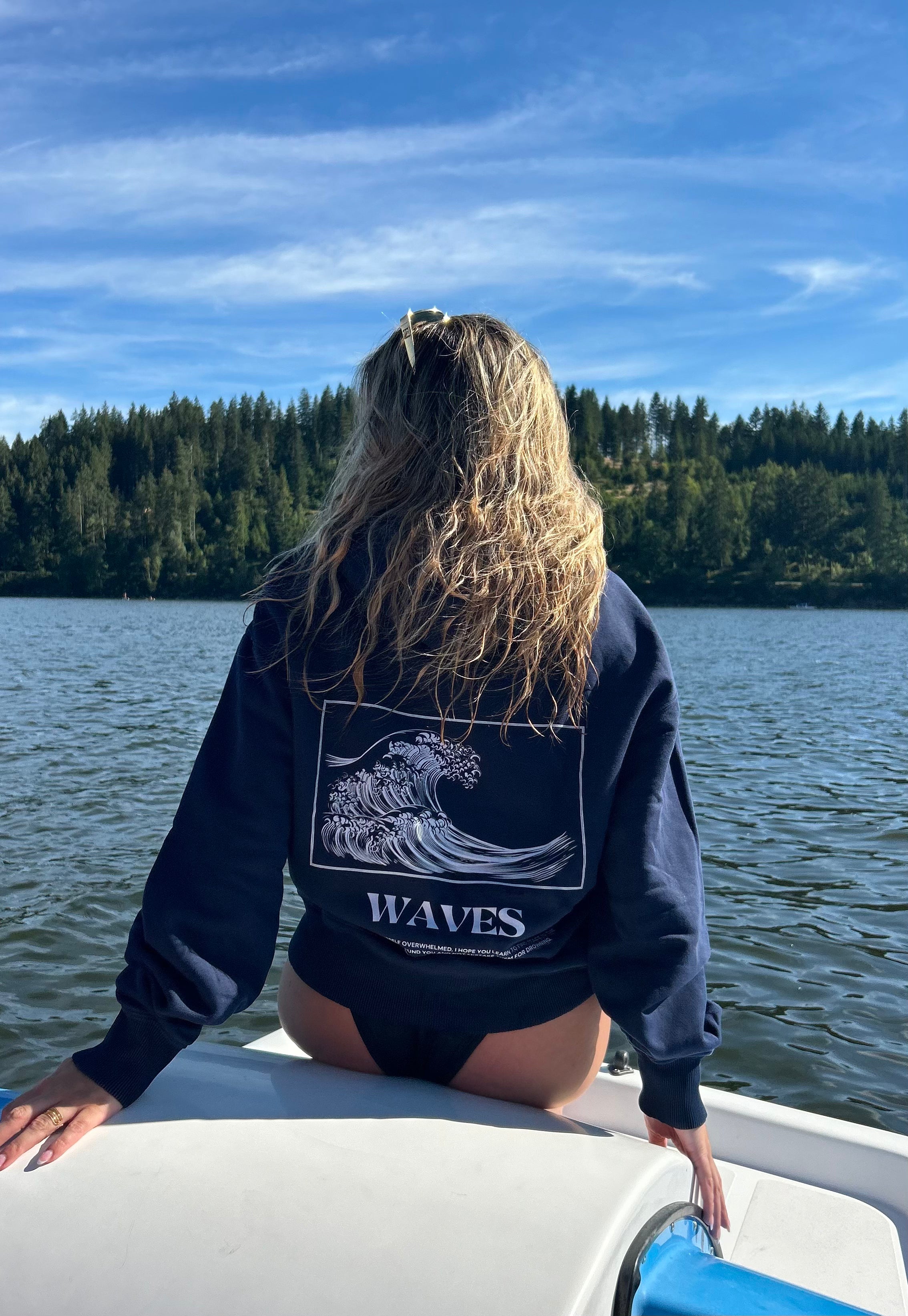 Hoodie "Waves"